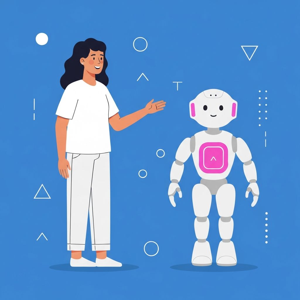 AI assistant illustration